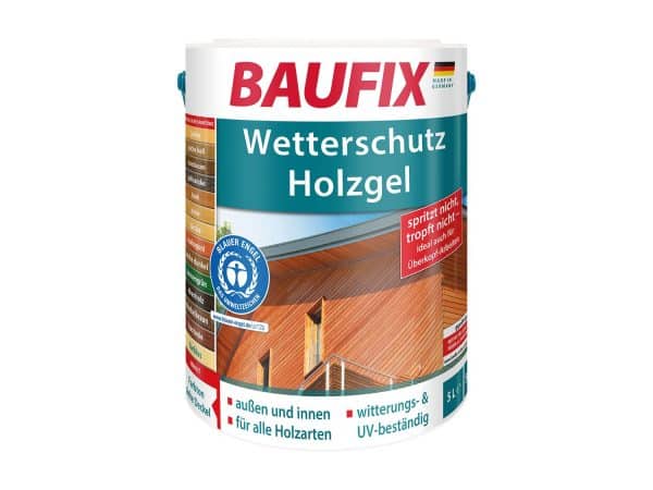 Baufix Wetterschutz-Holzgel Test