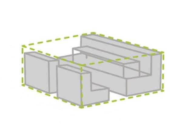 Perel Gartenmöbel-Schutzhülle Rechteckig Test