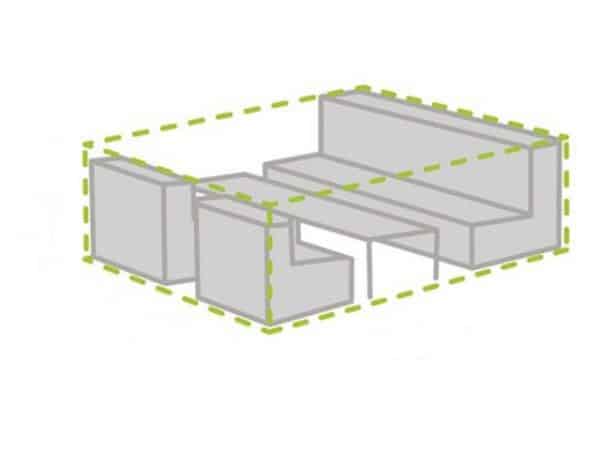 Perel Gartenmöbel-Schutzhülle 240x180x75cm Test